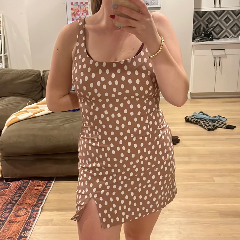 polka dot Abercrombie dress